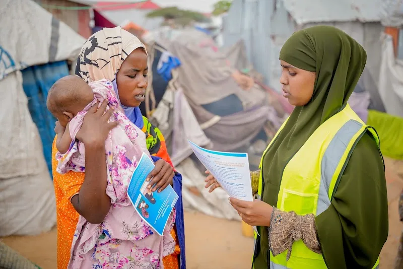 Field photography during a community campaign
