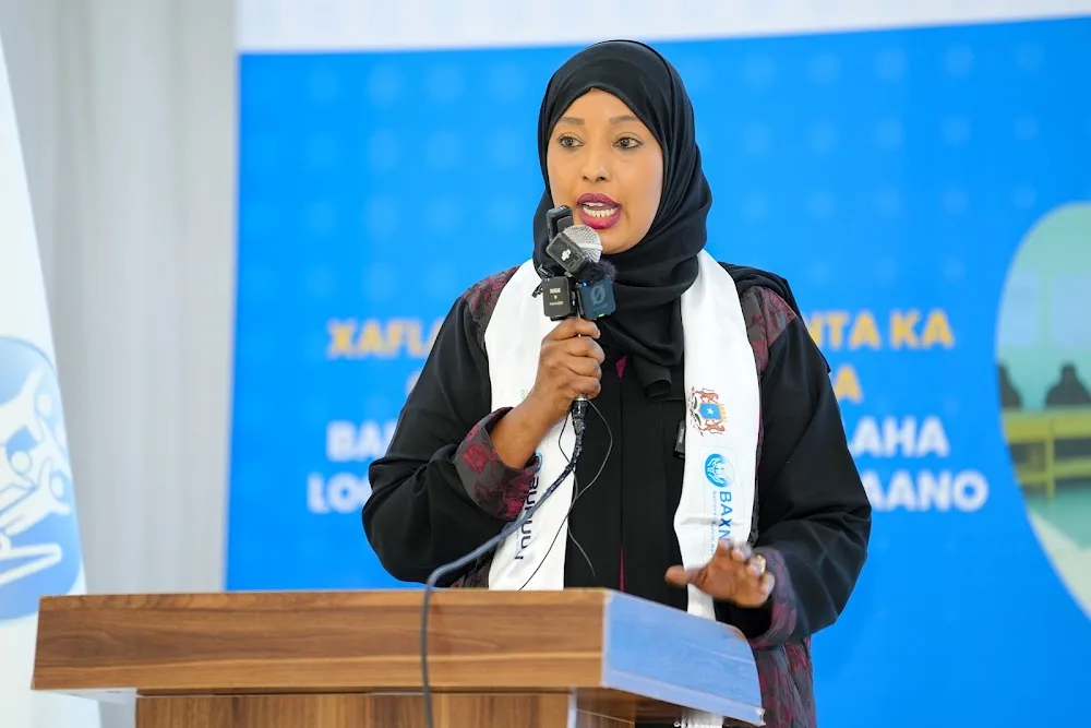 Baxnaano graduation ceremony speaker